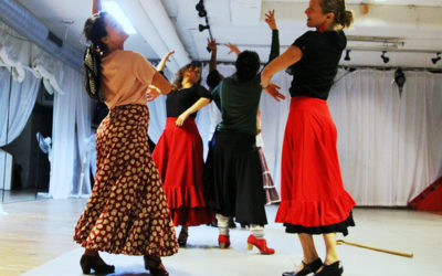 Flamenco fitness och teknik
